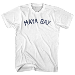 Maya Bay Womens Cotton Junior Cut T-Shirt - White