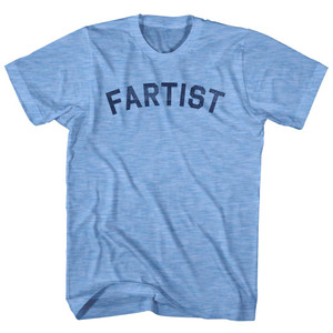 Fartist Adult Tri-Blend T-shirt - Athletic Blue