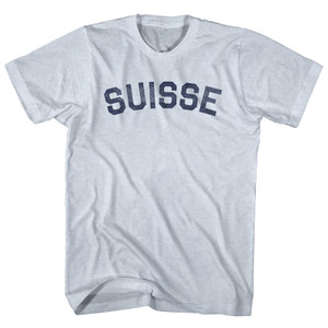 Suisse Adult Tri-Blend T-shirt - Athletic White