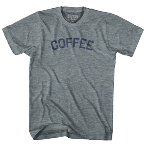Coffee T-Shirt - Athletic Grey Tri-Blend - Medium - Final Sale - M1