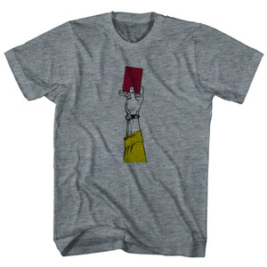 Italia T-Shirt - Athletic Grey Tri-Blend - Youth Medium - Final Sale - M6