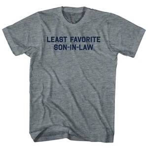 Least Favorite Son-In-Law T-Shirt - Athletic Grey Tri-Blend - Large - Final Sale - M8