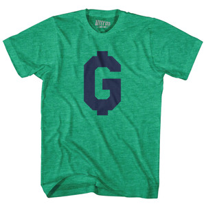 G Money T-Shirt - Athletic Green Tri-Blend - Large - Final Sale - M12