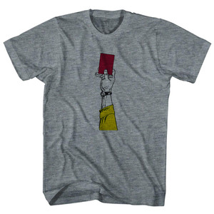 Red Card T-Shirt - Athletic Grey Tri-Blend - Large - Final Sale - M12