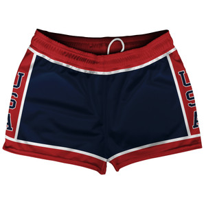 USA 84 Shorty Shorts 2.5" - 3X - Final Sale - MSW
