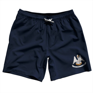Angola Country Flag 7.5" Swim Shorts  - XL - Final Sale - MS1