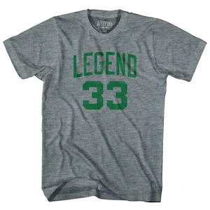Legend 33 T-Shirt - Athletic Grey Tri-Blend - Men's XL - Final Sale - M12