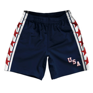 USA Miracle Navy Soccer Shorts - Navy