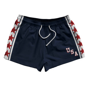 USA Miracle Navy 2.5" Swim Shorts - Navy