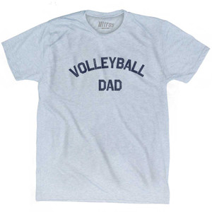 Volleyball Dad Adult Tri-Blend T-shirt - Athletic White Volleyball Dad Adult Tri-Blend T-shirt - Athletic White