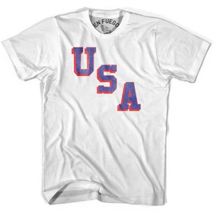 USA Miracle Cotton T-shirt - White - Men's Medium - Final Sale - M16