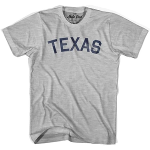 Texas T-Shirt - Grey Heather Cotton -Youth Large - Final Sale - M21