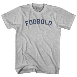 Danish Fodbold Soccer Youth Cotton T-shirt - Grey Heather Danish Fodbold Soccer Youth Cotton T-shirt - Grey Heather