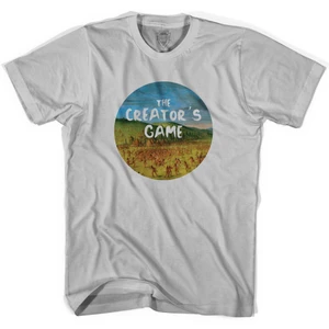 The Creator's Game Lacrosse Cotton T-Shirt - Cool Grey - Youth X-Large - Final Sale - M47