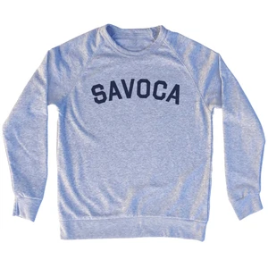 Savoca Adult Tri-Blend Sweatshirt Grey Heather Mens Tri-Blend Regular Sweatshirt - Grey Heather