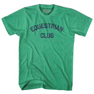 Equestrian Club Adult Tri-Blend T-shirt Kelly