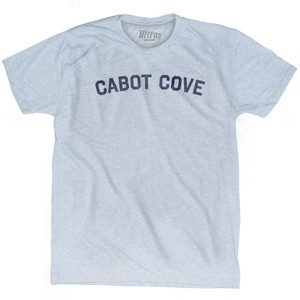 Cabot Cove Adult Tri-Blend T-shirt - Athletic White
