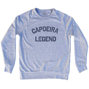 Capoeira Legend Adult Tri-Blend Sweatshirt - Heather Grey
