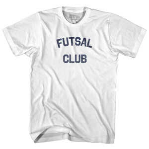 Futsal Club Youth Cotton T-shirt White Futsal Club Youth Cotton T-shirt White