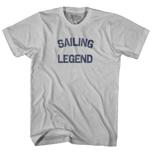 Sailing Legend Adult Cotton T-shirt - Cool Grey