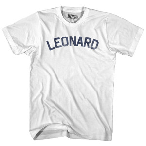 LEONARD Adult Cotton T-shirt - White