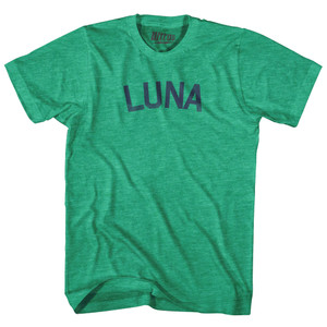 LUNA Adult Tri-Blend T-shirt - Heather Green