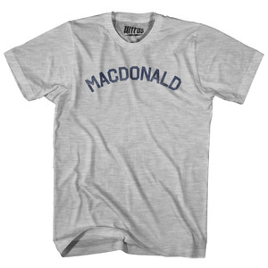 MACDONALD Adult Cotton T-shirt - Grey Heather