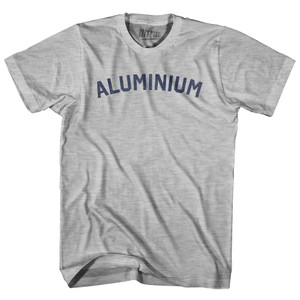 Aluminium  Adult Cotton T-shirt - Grey Heather