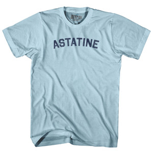 Astatine  Adult Cotton T-shirt - Light Blue