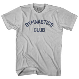 Gymnastics Club Adult Cotton T-shirt Cool Grey