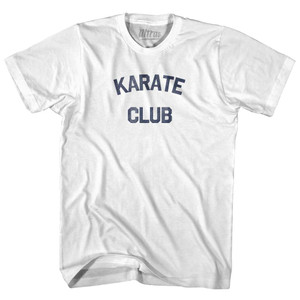 Karate Club Youth Cotton T-shirt White Karate Club Youth Cotton T-shirt White