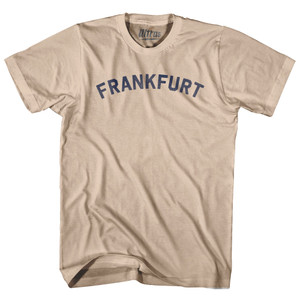 Frankfurt Adult Cotton T-shirt - Creme
