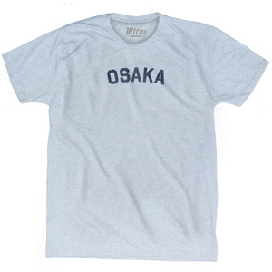Osaka Adult Tri-Blend T-shirt - Athletic White