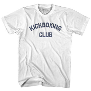 Kickboxing Club Adult Cotton T-shirt White