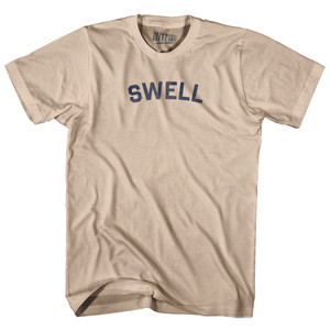 Swell Adult Cotton T-shirt - Creme