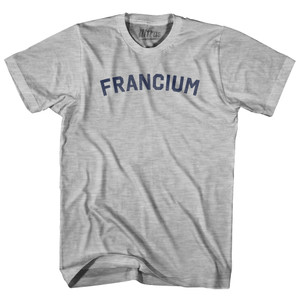 Francium Womens Cotton Junior Cut T-Shirt - Grey Heather