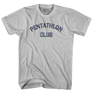 Pentathlon Club Adult Cotton T-shirt Cool Grey