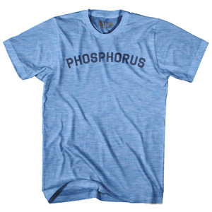 Phosphorus Adult Tri-Blend T-shirt - Athletic Blue