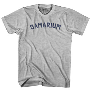 Samarium Adult Cotton T-shirt - Grey Heather