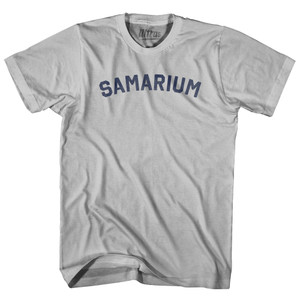 Samarium Adult Cotton T-shirt - Cool Grey