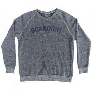 Scandium Adult Tri-Blend Sweatshirt - Athletic Grey
