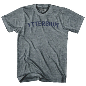 Ytterbium Womens Tri-Blend Junior Cut T-Shirt - Athletic Grey