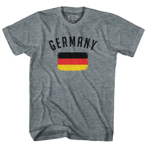 Germany Country Flag Heritage Youth Tri-Blend T-shirt - Athletic Grey Germany Country Flag Heritage Youth Tri-Blend T-shirt - Athletic Grey