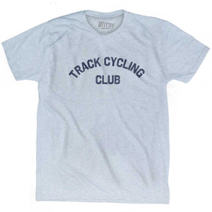 Track Cycling Club Adult Tri-Blend T-shirt Athletic White Track Cycling Club Adult Tri-Blend T-shirt Athletic White