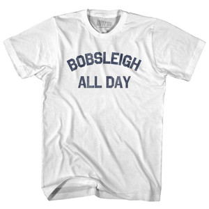 Bobsleigh All Day Youth Cotton T-shirt - White