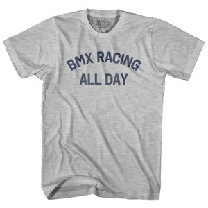 BMX Racing All Day Youth Cotton T-shirt - Grey Heather BMX Racing All Day Youth Cotton T-shirt - Grey Heather