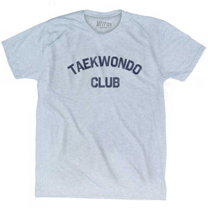 Taekwondo Club Adult Tri-Blend T-shirt Athletic White