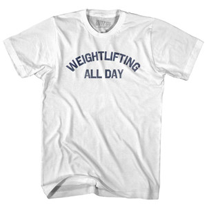 Weightlifting All Day Youth Cotton T-shirt - White