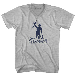 2nd Amendment Adult Tri-Blend V-neck T-shirt