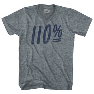 100% Tri-Blend V-neck Womens Junior Cut T-shirt